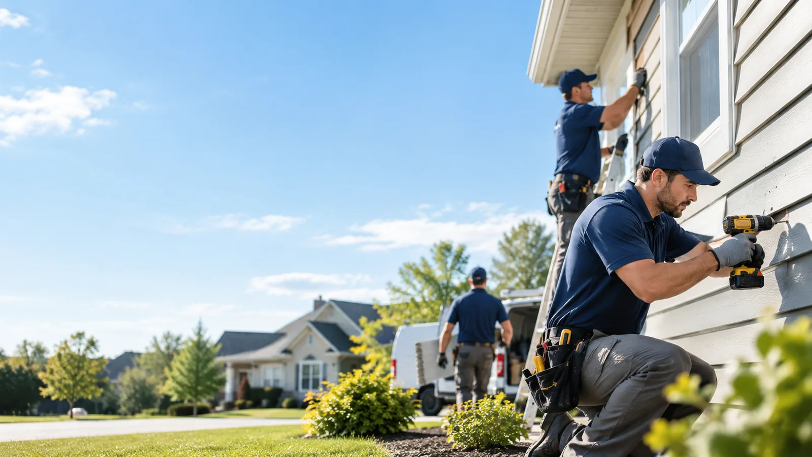 Commercial Siding Repair in Blue Rock, OH